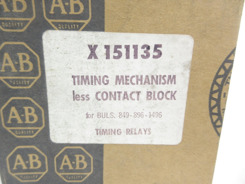 ALLEN BRADLEY X-151135 600VAC 10A (BK/BR) NSMP