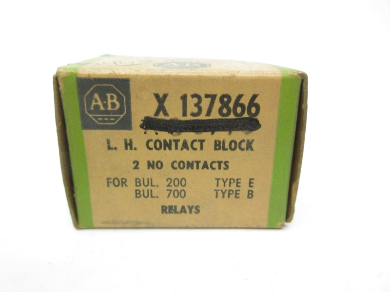 ALLEN BRADLEY X-137866 (BK/GR) NSMP