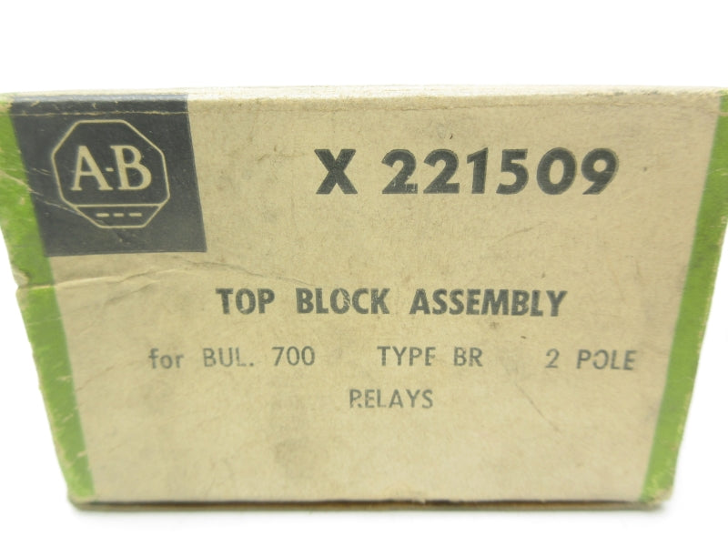 ALLEN BRADLEY X-221509 (BK/GR) NSMP