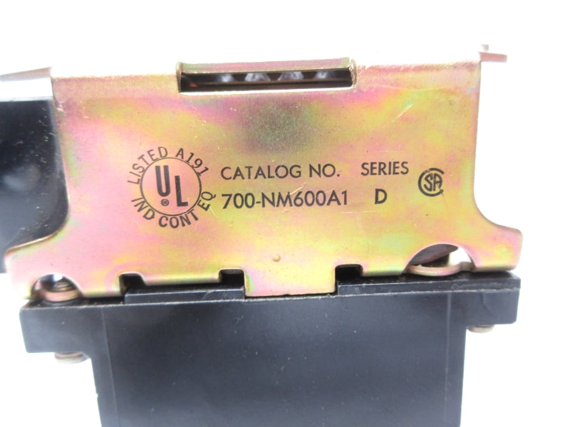 ALLEN BRADLEY 700-NM600A1 SER. D 110/120V 60A NSNP
