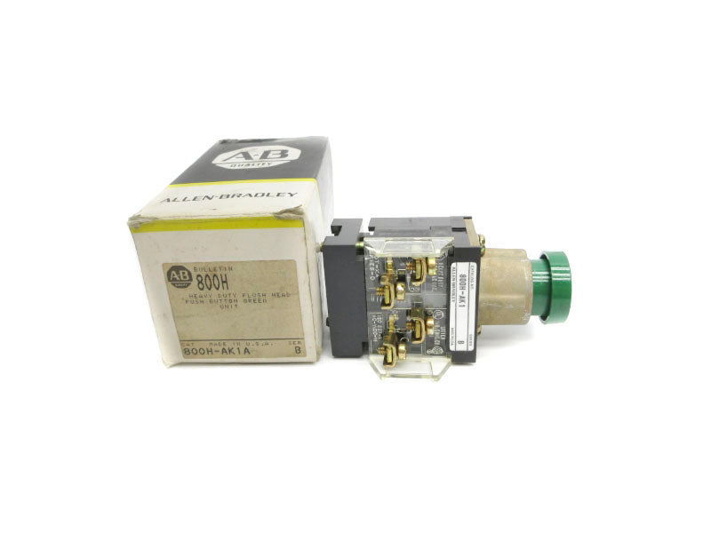 ALLEN BRADLEY 800H-AK1A SER. B (BK/YL) NSMP
