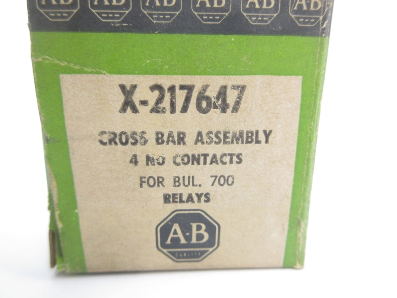 ALLEN BRADLEY X-217647 (BK/GR) NSMP