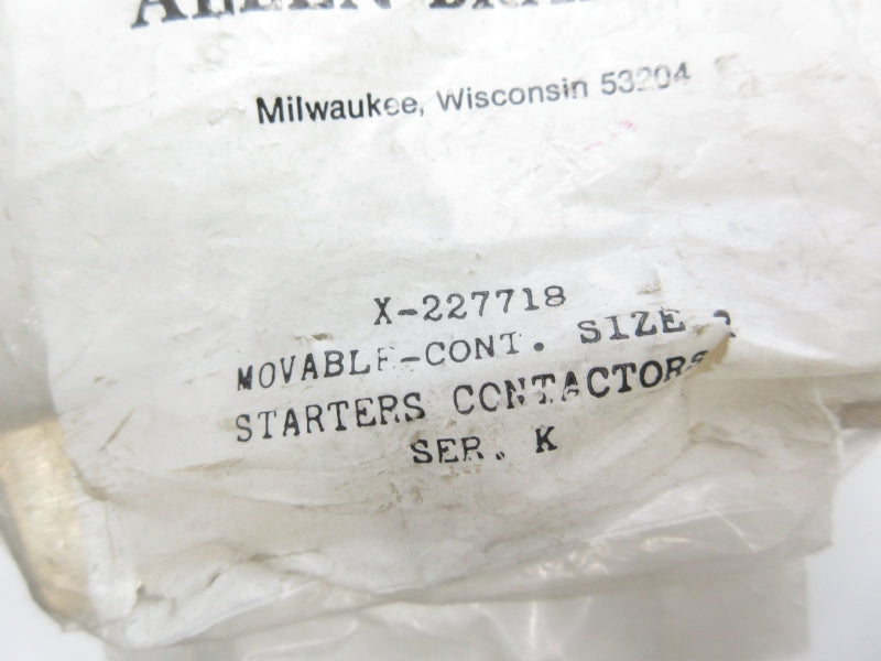 ALLEN BRADLEY X-227718 SER. K NSMP