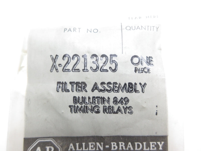 ALLEN BRADLEY X-221325 NSMP