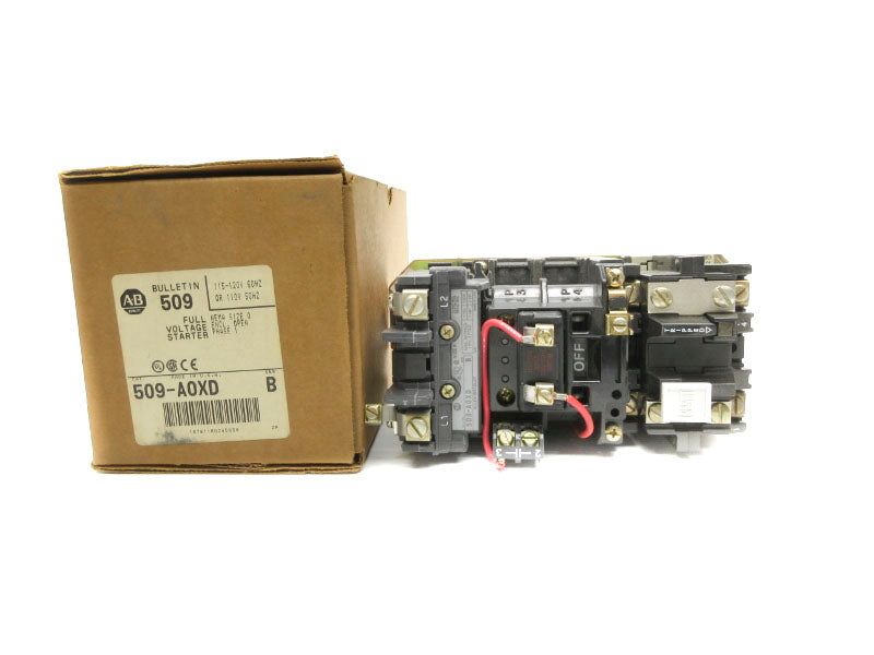 ALLEN BRADLEY 509-AOXD SER. B 110/115-120V 16A (BR/WH) NSMP