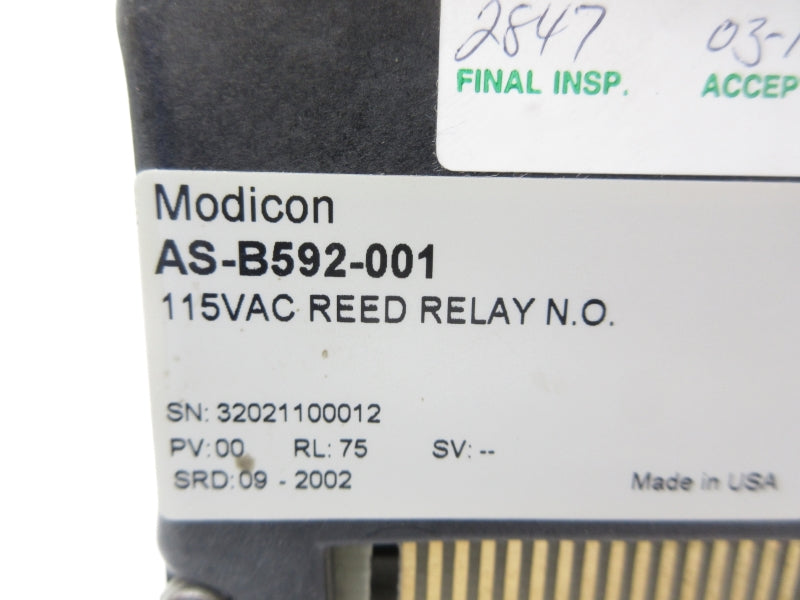 SCHNEIDER AUTOMATION AS-B592-001 115VAC NSNP