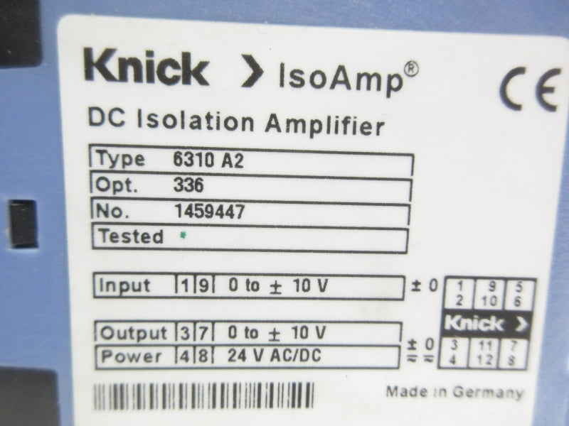 KNICK 6310-A2 24VAC/DC NSMP