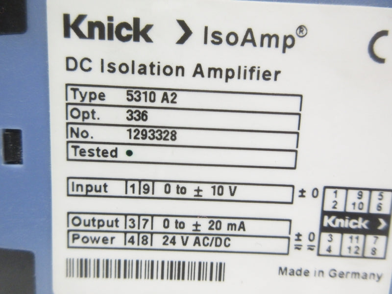 KNICK 5310-A2 24VAC/DC NSMP