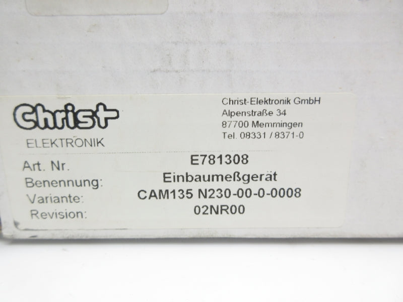 CHRIST ELEKTRONIK E781308 NSMP