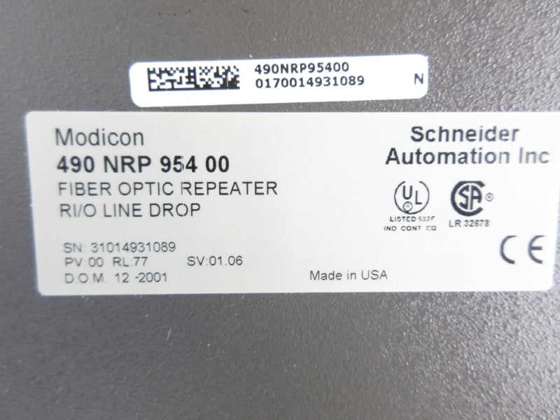 SCHNIEDER AUTOMATION 490NRP95400 NSNP