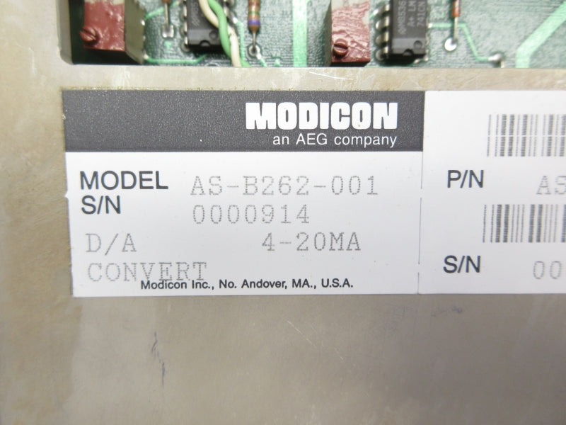 MODICON AS-B262-001 UNMP