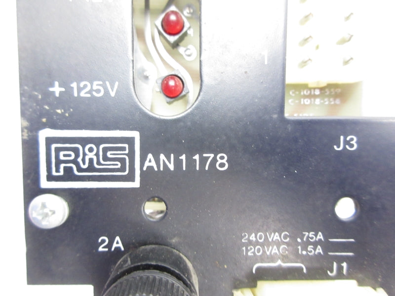 RIS AN1178 120/240VAC 1.5/.75A UNMP