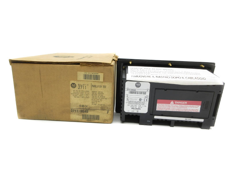 ALLEN BRADLEY 2711-B5A5 SER. F F/W 3.01 100-240VAC NSMP