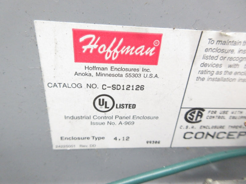 HOFFMAN C-SD12126 UNMP
