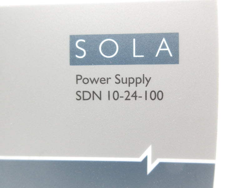 SOLA SDN10-24-100 115/230VAC 6.0A/2.8A NSNP