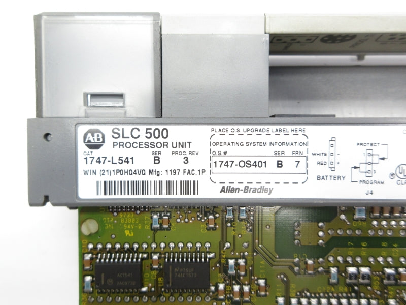 ALLEN BRADLEY 1747-L541 SER. B F/W 7 (NO KEY) UNMP