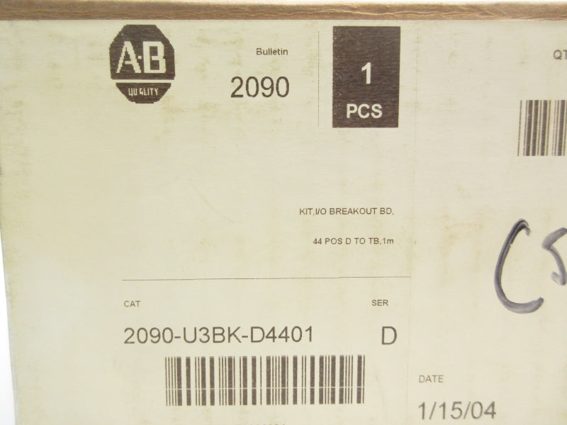 ALLEN BRADLEY 2090-U3BK-D4401 SER. D NSMP
