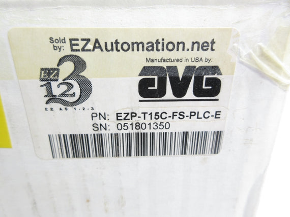 EZ AUTOMATION EZP-T15C-FS-PLC-E NSMP