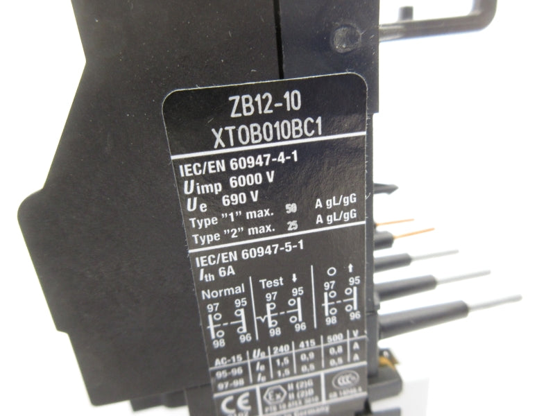 EATON XTOB010BC1 ZB12-10 690V 6-10A NSNP