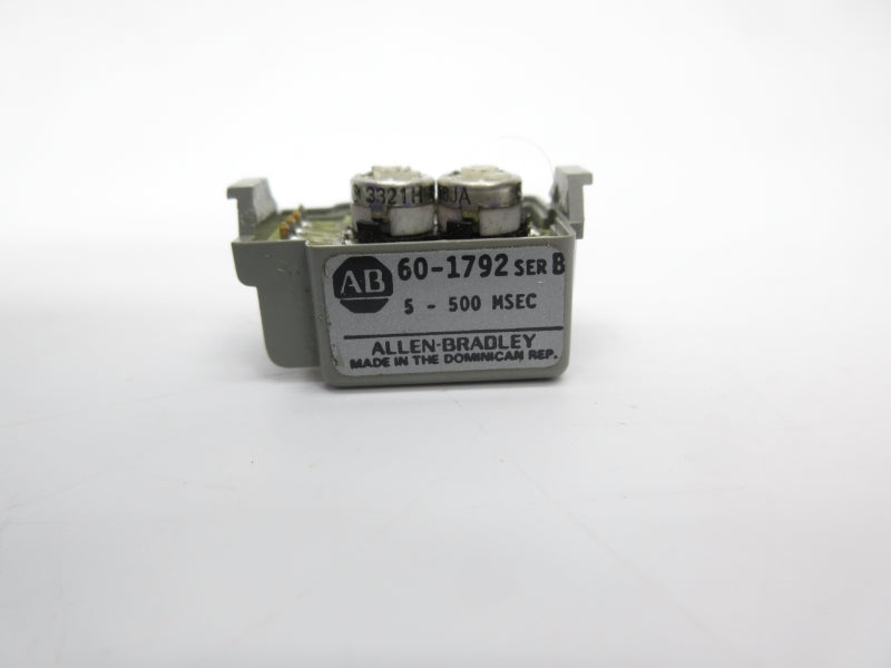 ALLEN BRADLEY 60-1792 SER. B 5-500S NSNP