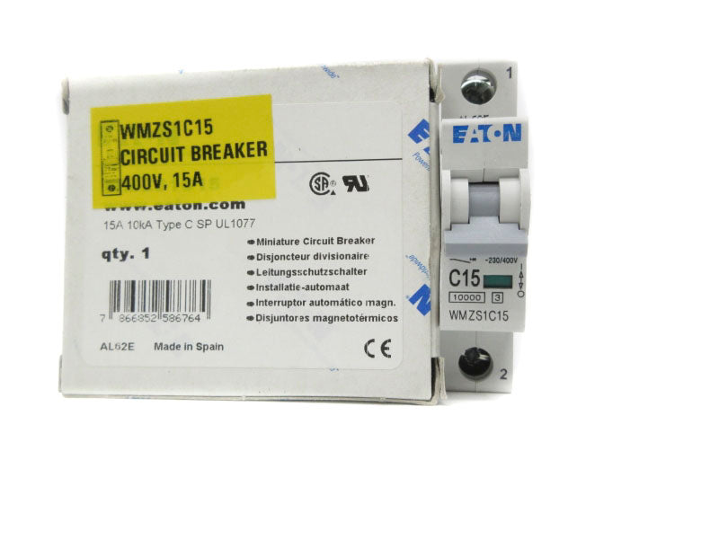 EATON WMZS1C15 230/400V 15A NSMP