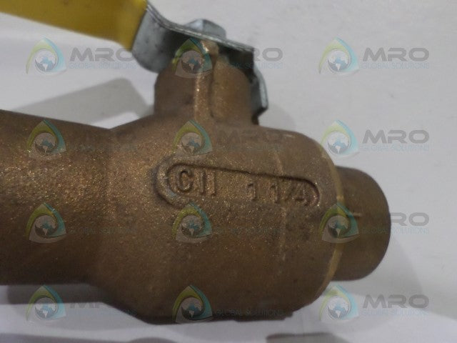 APOLLO 600WOG CII 1 1/4" BALL VALVE *NEW NO BOX*