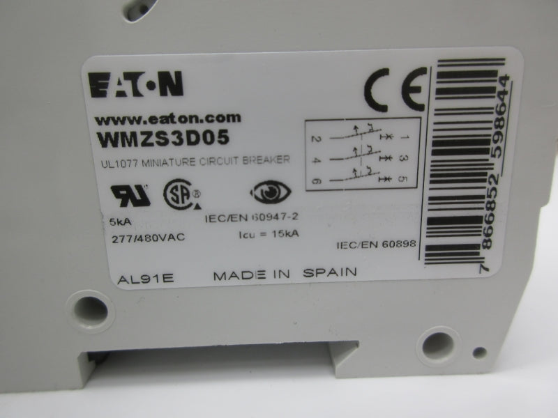 EATON WMZS3D05 400V 5A NSNP