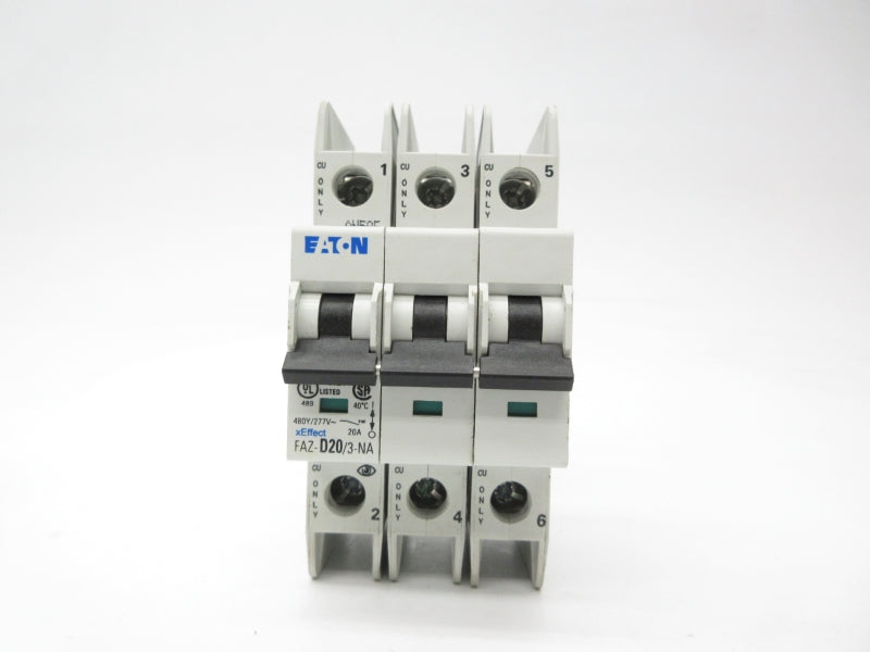 EATON FAZ-D20/3-NA 277V 20A NSNP