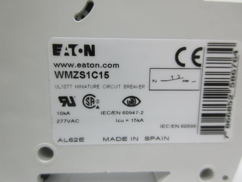 EATON WMZS1C15 230/400V 15A NSNP