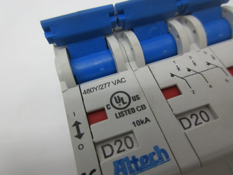 ALTECH 3D20 277VAC 20A NSNP