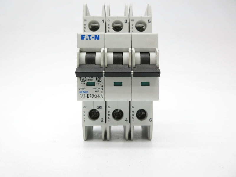 EATON FAZ-D40/3-NA 240V 40A NSNP