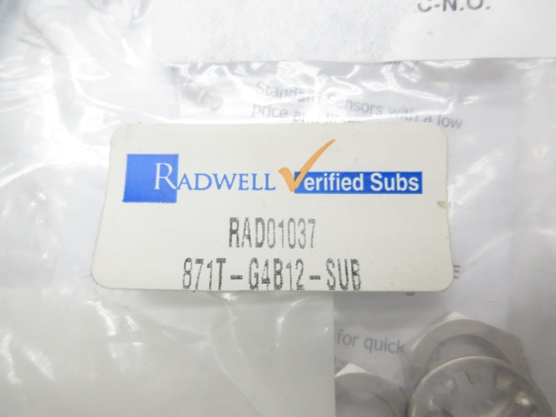 RADWELL RAD01037 871T-G4B12-SUB NSMP