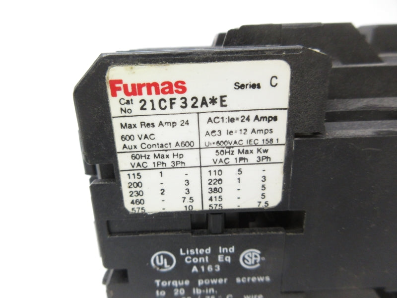 FURNAS 21CF32ADE SER. C 110/120V 24A NSNP