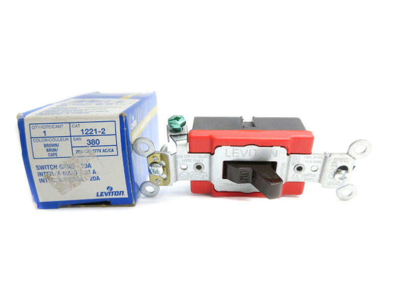 LEVITON 1221-2 120/277VAC 20A NSMP