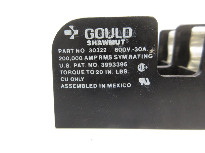 GOULD SHAWMUT 30322 600V 30A UNMP