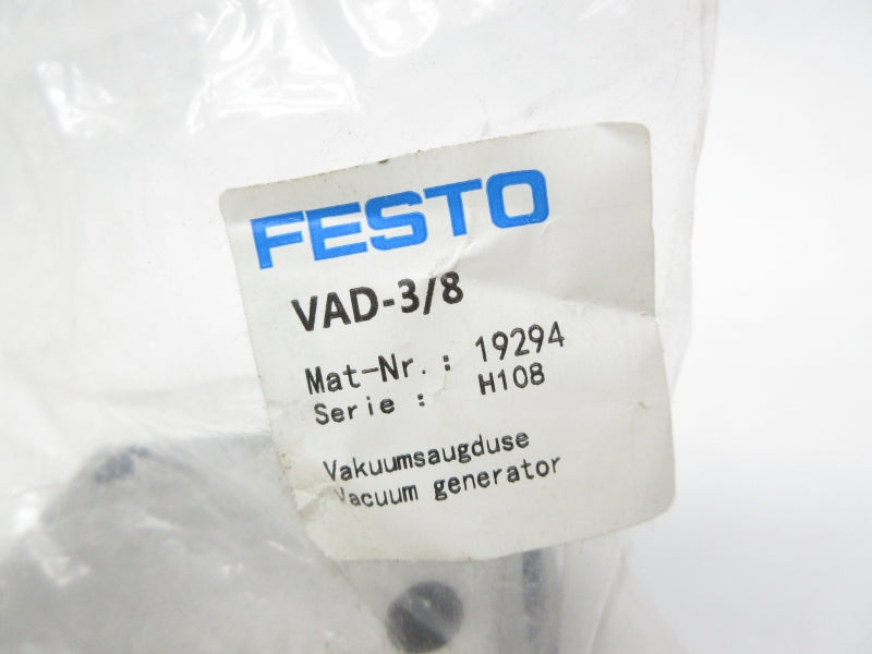 FESTO VAD-3/8 19294 NSMP