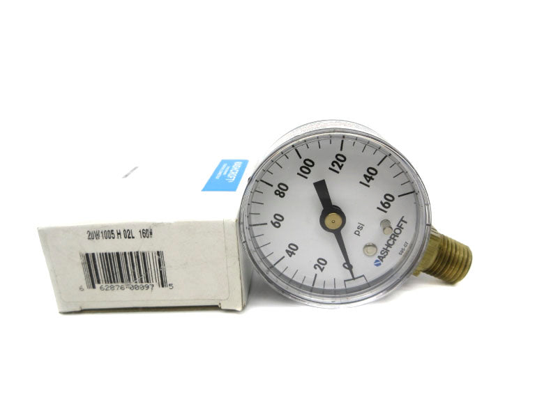 ASHCROFT 20W1005H02L160# 0-160PSI NSMP