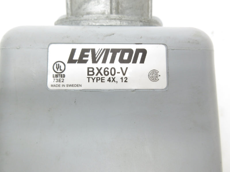 LEVITON 460R9W with BX60-V UNMP