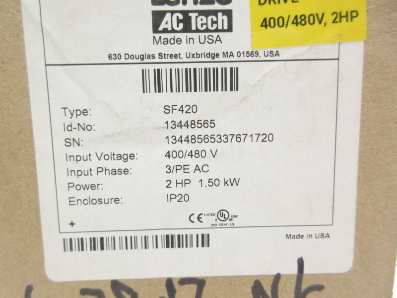 LENZE SF420 400/480V NSFS