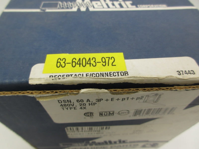 MELTRIC 63-64043-972 480V 60A NSMP