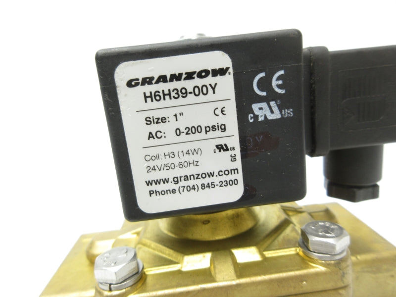 GRANZOW H6H39-00Y 24V 0-200PSI NSNP