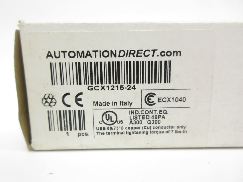 AUTOMATION DIRECT GCX1215-24 (AS PICTURED) NSMP