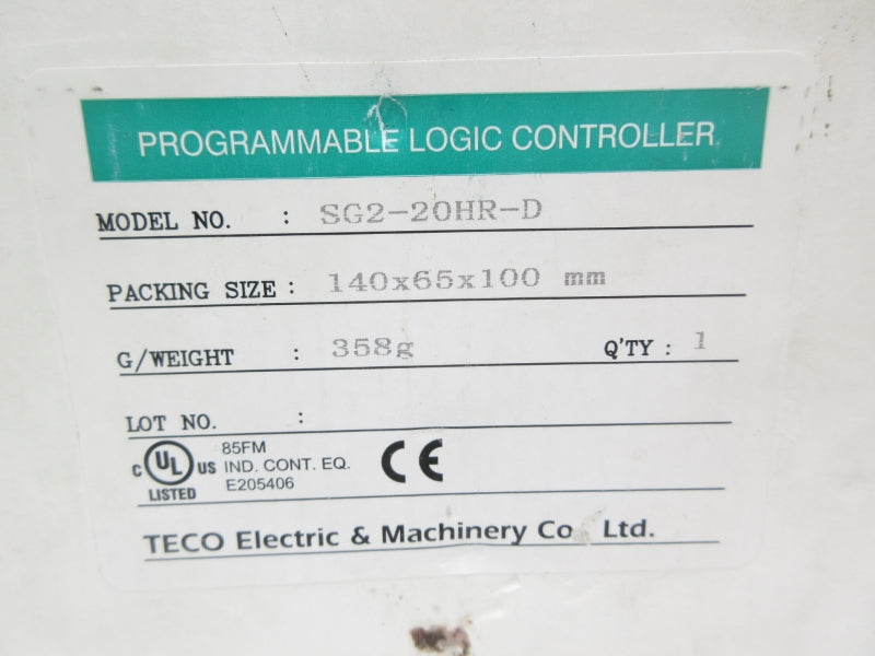 TECO SG2-20HR-D NSMP