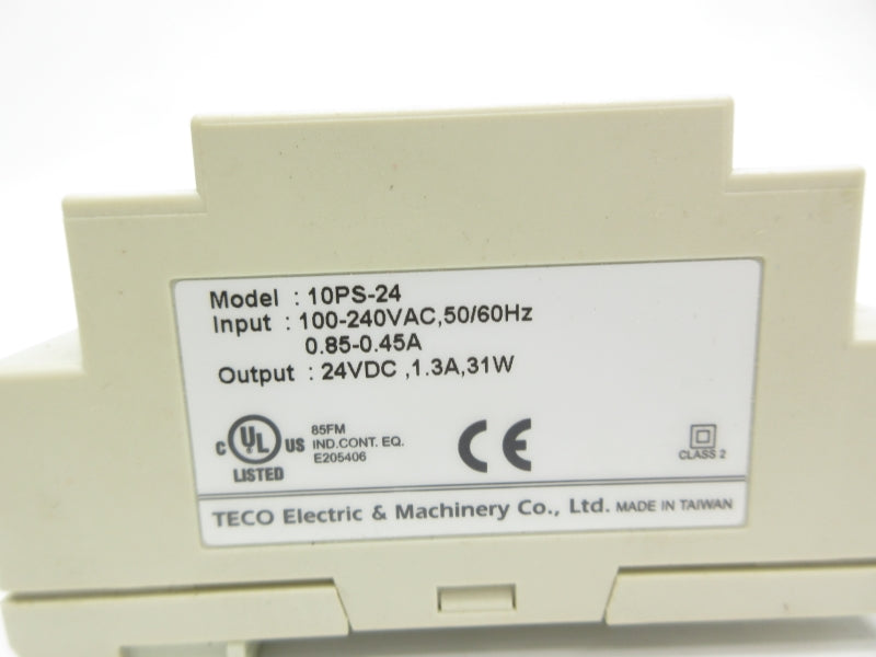 TECO 10PS-24 100-240VAC 0.85-0.45A NSNP