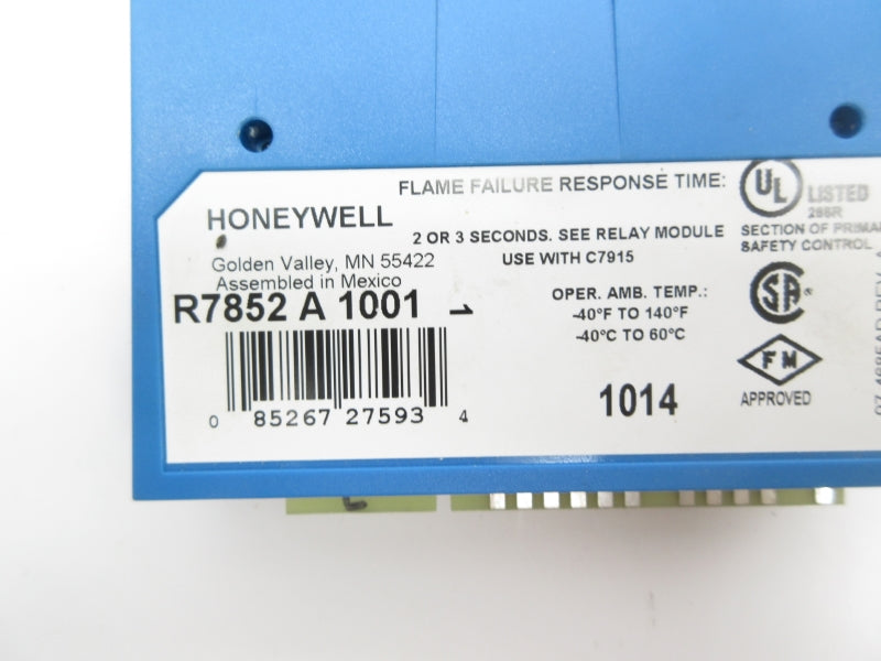 HONEYWELL R7852A1001 1.25VDC 2/3S NSNP