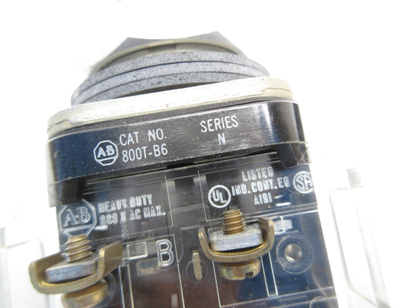 ALLEN BRADLEY 800T-B6R SER. N NSNP