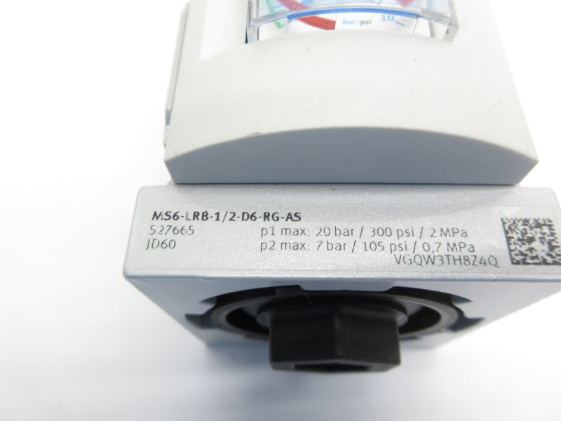 FESTO MS6-LRB-1/2-D6-RG-AS 527665 300PSI NSNP