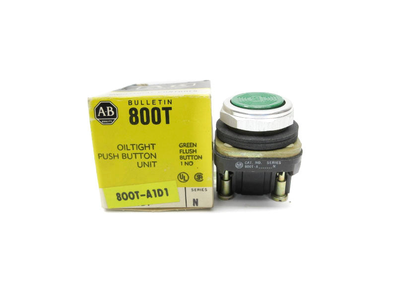 ALLEN BRADLEY 800T-A1D1 SER. N (BK/YL) NSMP