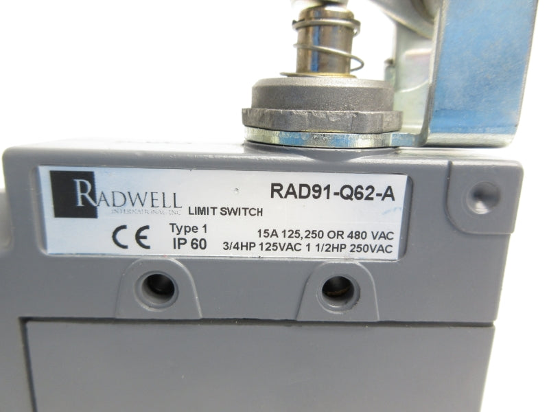 RADWELL RAD91-Q62-A 480VAC 15A NSNP