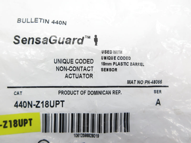 ALLEN BRADLEY 440N-Z18UPT SER. A NSMP